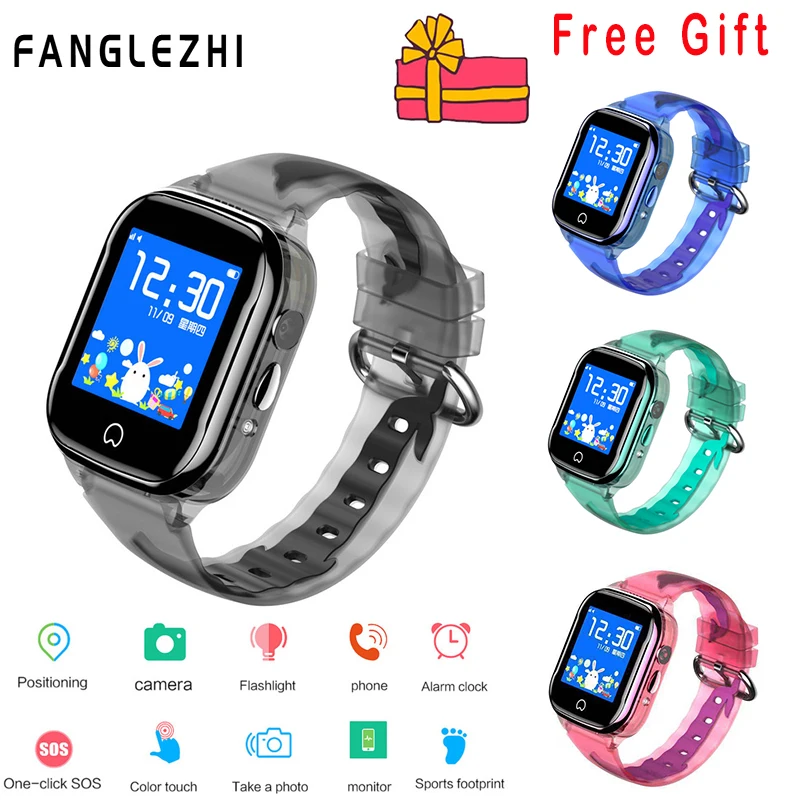 

K21 GPS Smart Watch for Children Kid's Smart Watch with gps and Sim Card Waterproof Smartwatch Smart Baby Watch Touch Screen IOS