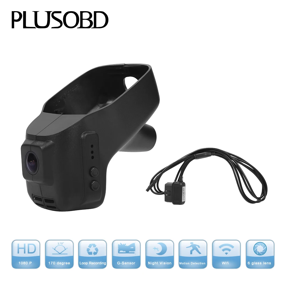 Car Dvr Rearview Mirror Vehicle Traveling Data Recorder HD 1080P 30FPS Original Car DVR Dash for VN POLO GOLF CC (Year 2006-15)