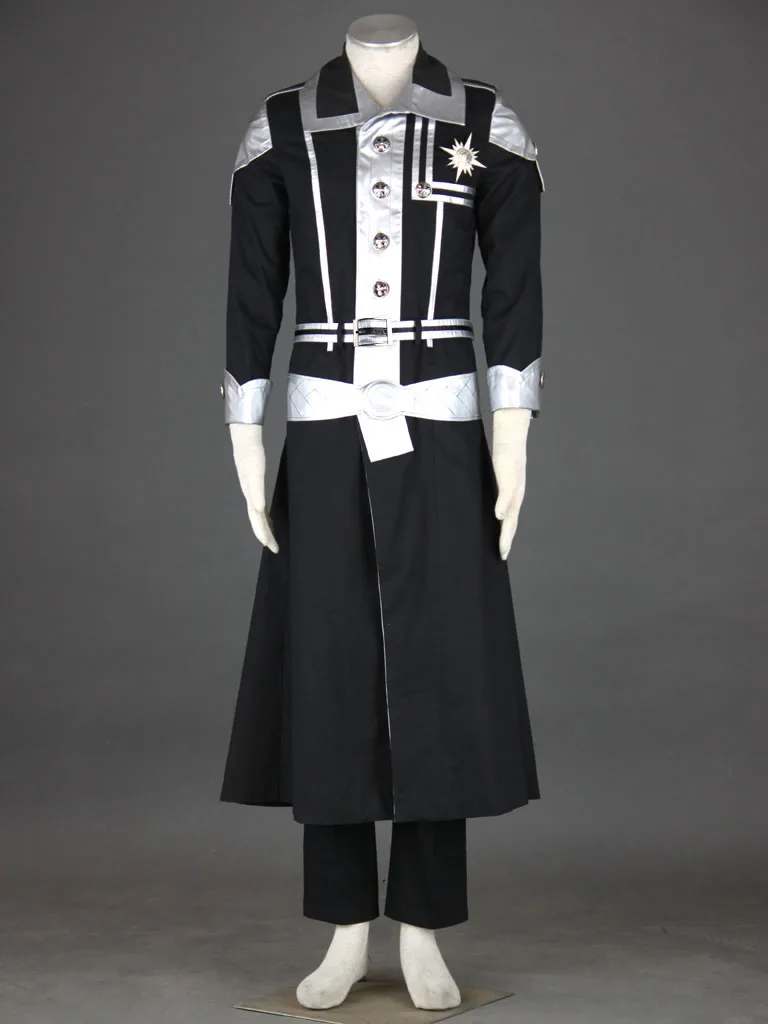 D.Gray-man Yu Kanda Exorcist Black Order Uniform Cosplay Costume E001 | Тематическая одежда и униформа