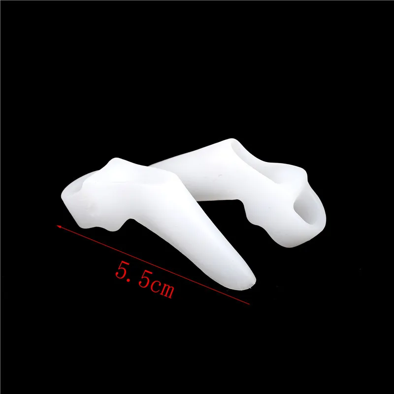 

1Pair Silicone Hallux Valgus Braces Gel Insoles Big Toe Corrector Toe separator Toes Rehabilitation Tool Foot Care