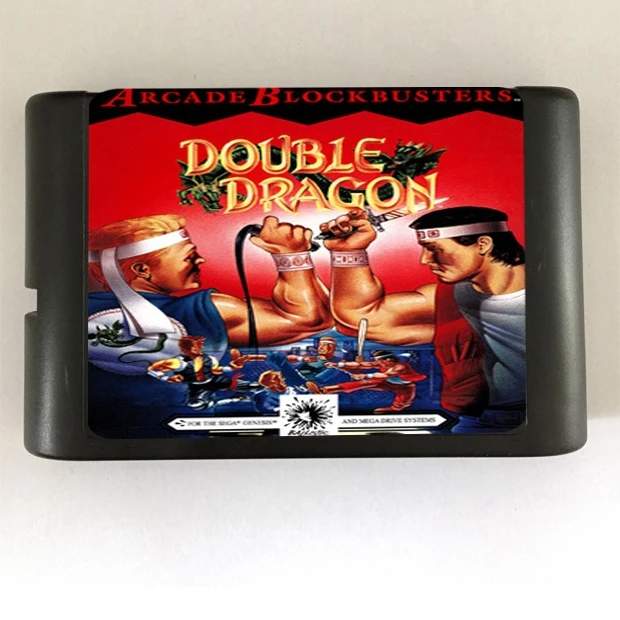 

Top quality 16 bit Sega MD game Cartridge for Megadrive Genesis system --- Double Dragon