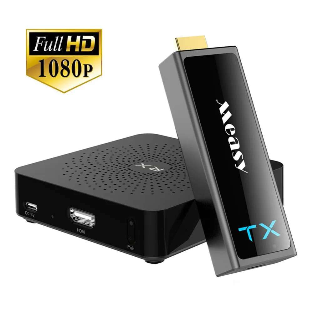 

HDTV Projector W2H Mini II Wireless HDMI Transmitter and HDMI Receiver 1080P 3D Video Transmitter 30M Wireless Audio Receiver