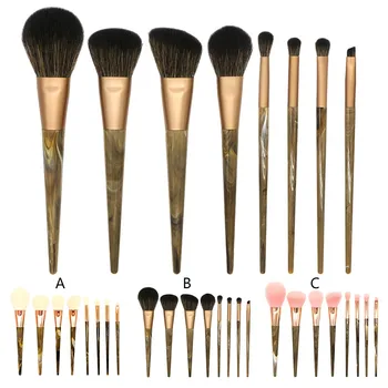 

Newly Professional 15 PCS Makeup Brushes Set Eye Shadow powder Foundation Eyebrow Lip Brush Makeup Brushes Tool pincel maquiagem