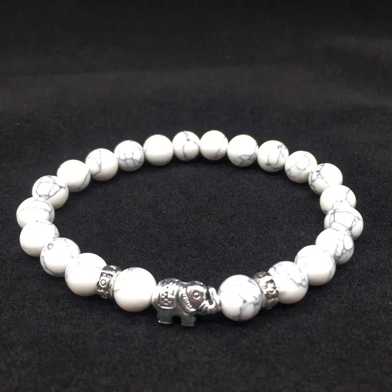Natural Stone Bead Buddha Bracelets For Women Men Jewelry Black Lava Gift Bracelets Elephant Bangles Christmas gift Fashion Jewelry