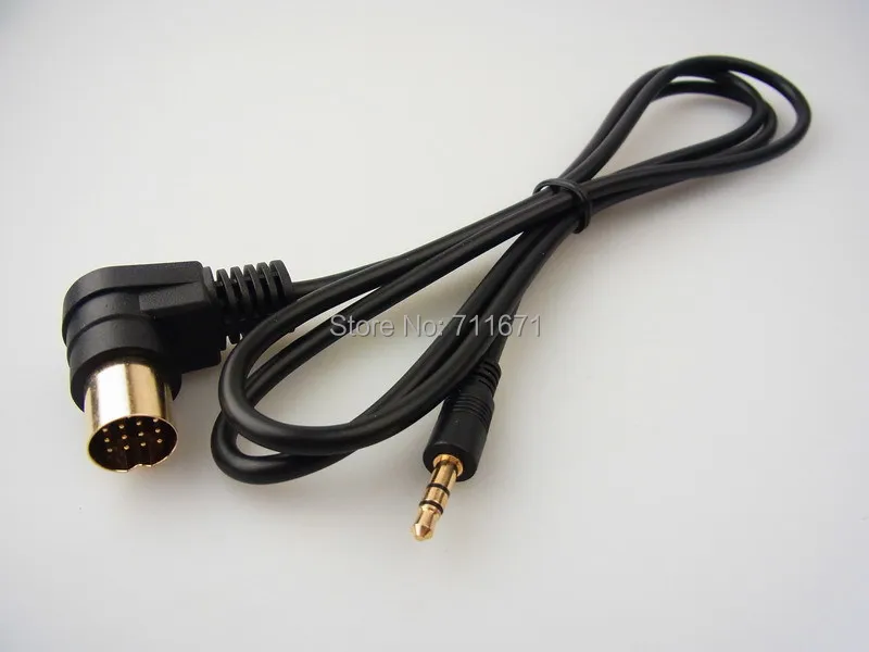 For kenwood Din 13 pin AUX cable CA C2AX For CD changer to auxiliary