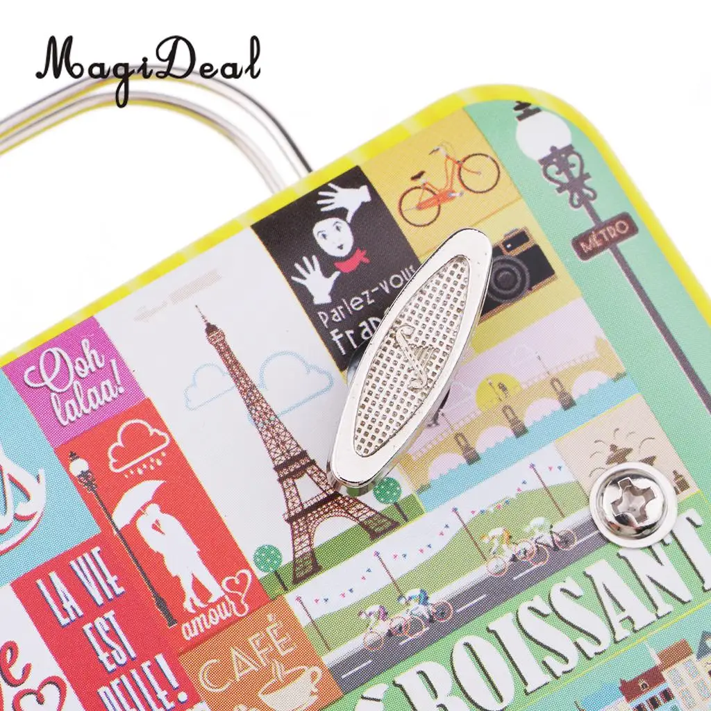 MagiDeal Play 'Innocent' Luggage Suitcase Wind-up Miniature Music Box for Girls Christmas Gift