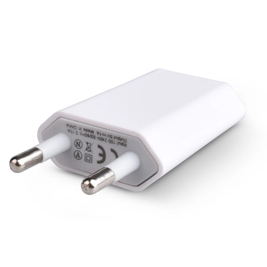 

USB Wall Charger 5V 1A Universal Mobile Phone Charger Smartphone Travel Charging Power Adapter For iPhone 6 6S 5 5S SE 10 Colors