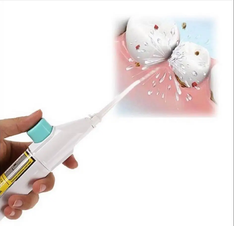 Portable Power Dental Floss Water Jet toothpick No Stacks Cleaning