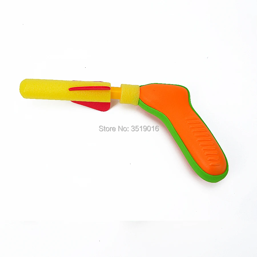 Pop Shotz пневматический Blaster игрушечный пистолет Playset с 2 видов пены вытачки Спорт на открытом воздухе Мягкая Пена ракеты давления игрушки для