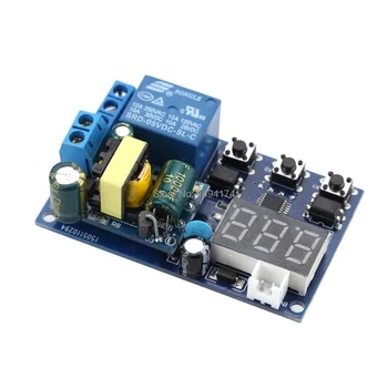 

WQScosea Q8S-115 AC 110V 220V Self-lock Delay Timing Cycle Timer Relay Trigger Delay Time Switch PLC Home Automation Module
