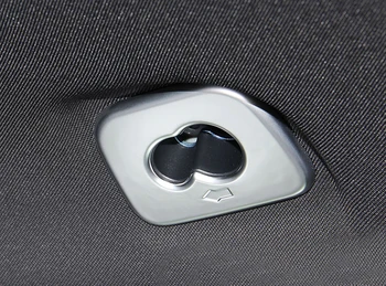 

For VOLVO XC60 2018 / XC90 2015-2018 ABS Matte Interior Rear Roof Hook Cover Decoration Trim 4pcs Car Styling