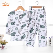 

Baby Boys Pajamas Clothing Sets Cartoon Full Sleeve Pajamas Tops Bottoms 2 Pcs Kids Children Sleepwear Clothes 6 8 10 12 Years