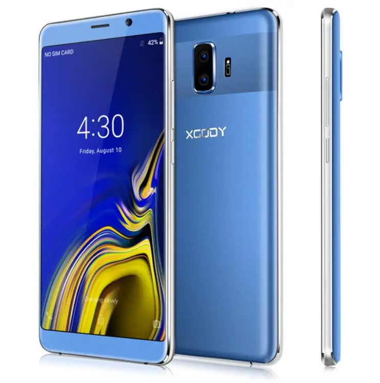 Флэш продажи XGODY Y27 6 0 дюйма 18:9 Экран Android 8 1 MTK6580 4 ядра GB + 5MP двойной назад Камера gps