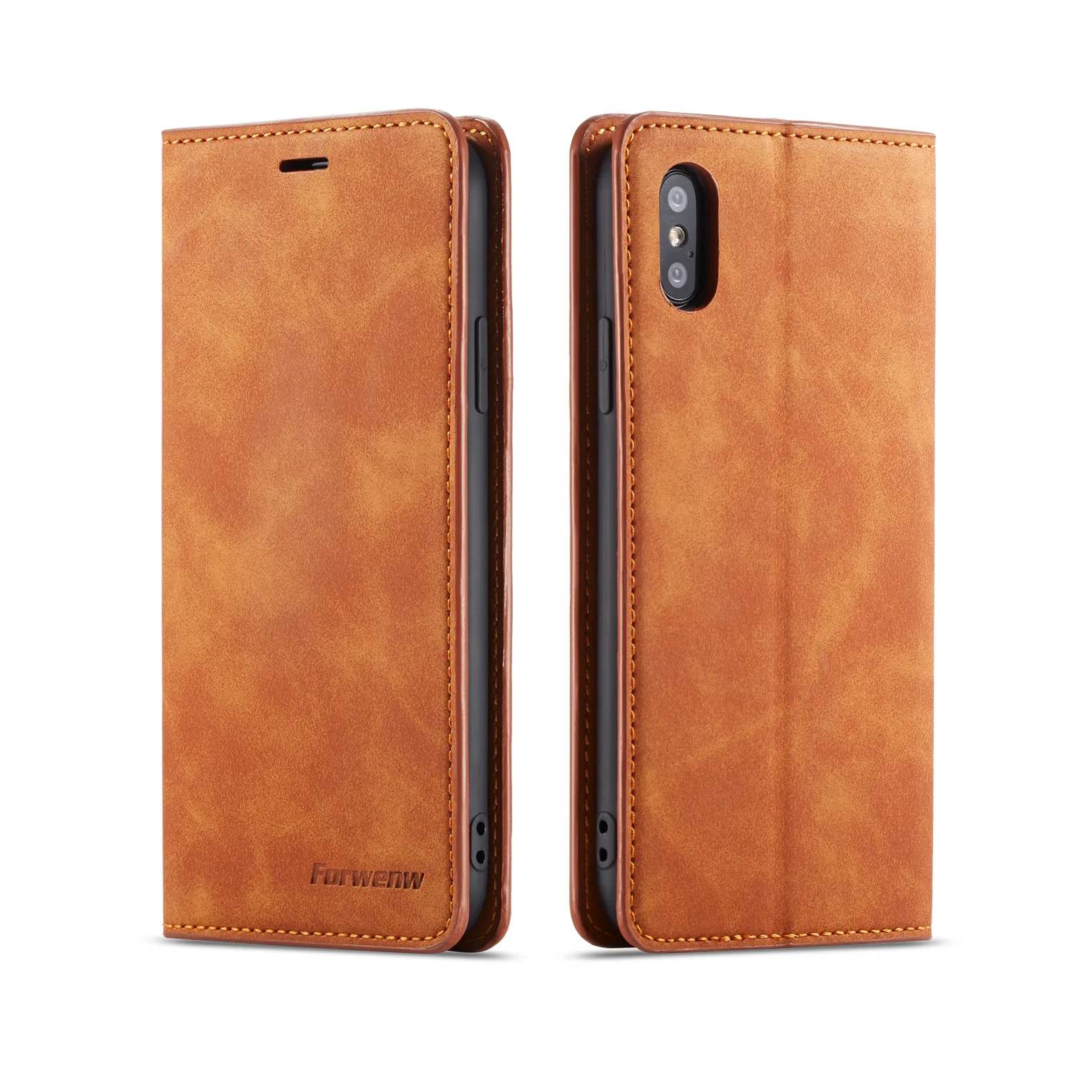 

luxury Leather wallet Phone Case For iPhone 6 6S 7 8 Plus XR X XS Max Case Magnetic Card slot Flip Stand Cover Coque Funda etui