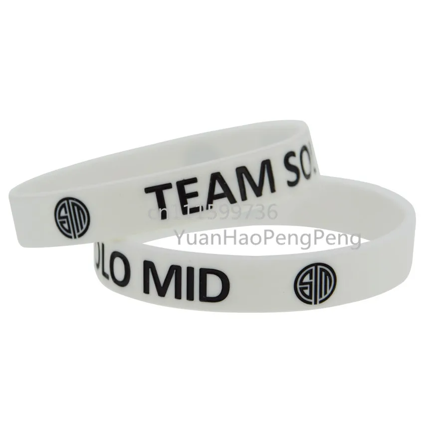 50 шт. силиконовые браслеты для профессиональной команды Solomid SKT T1 Origen|bracelet