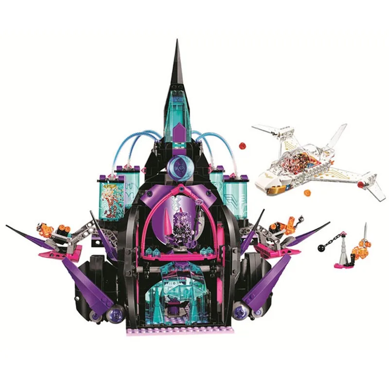 

Bela 10691 New Super Heroes Girls Eclipso Dark Palace Castle Building Blocks education Toys For Kids gifts Compatible With Lego