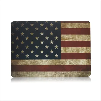 

US/UK Flag Printing Laptop Case +Silicone Keyboard Cover For Apple Macbook Air 11 13 Pro Retina 12 13 15 Touch bar 13 15