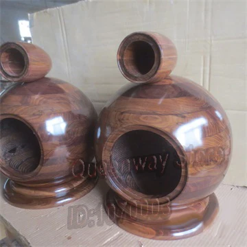 L 193 Hi Fi пустой Динамик s шкафа черный орех натурального дерева 2 way круглый