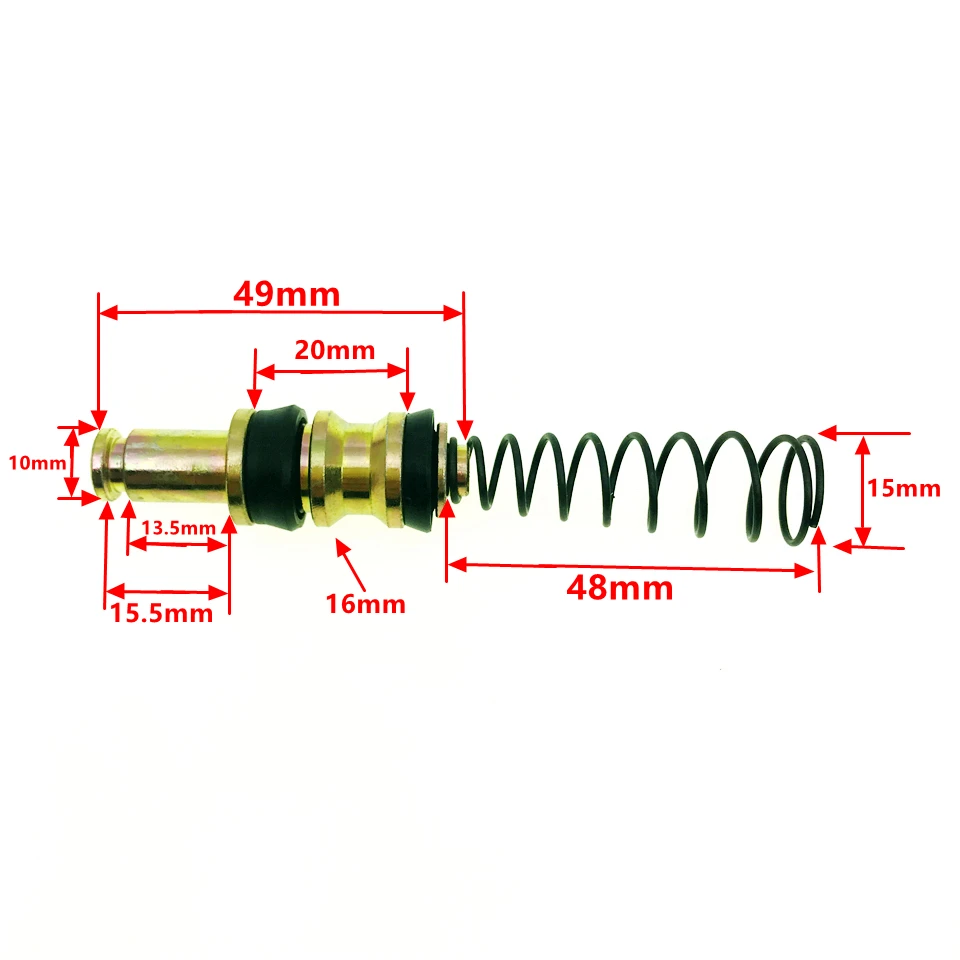 Тормозной насос Сцепления Мотоцикла 16 мм поршневой Плунжер ремонтные комплекты главный цилиндр поршневые установки Мотоцикл Запчасти