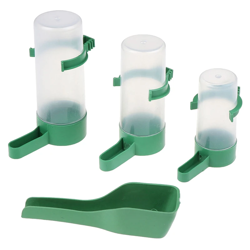

Bird Water Drinker Feeder Waterer with Clip Pet Bird Supplies for Parrots Aviary Budgie Cockatiel Lovebird