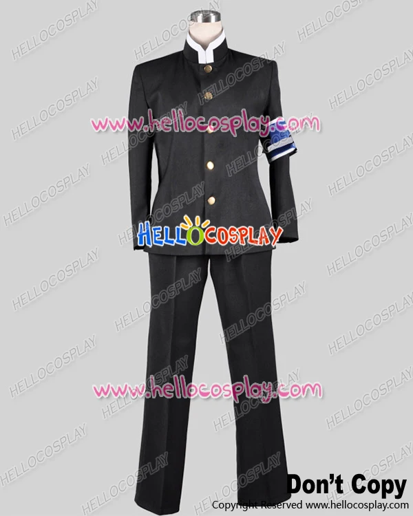 Medaka Box Cosplay Misogi Kumagawa Costume School Boy Uniform H008