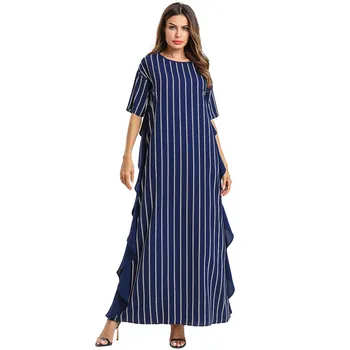 

Nightgown Plus Size Maxi Sleep Dress Muslim Abaya Full Skrit Loose Long Robe Gowns Ramadan Middle East Arab Islamic Clothing 4XL