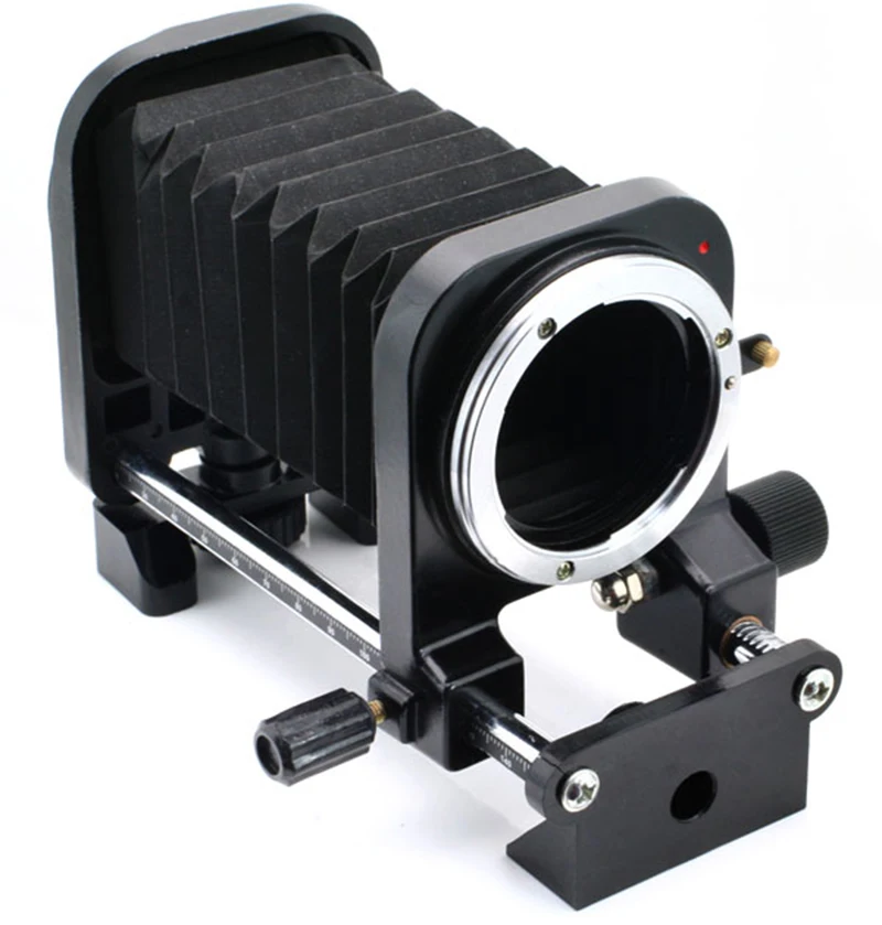 Макро объектив складной сильфон и крупным планом фокусировка фокус рельс слайдер для Nikon DSLR SLR