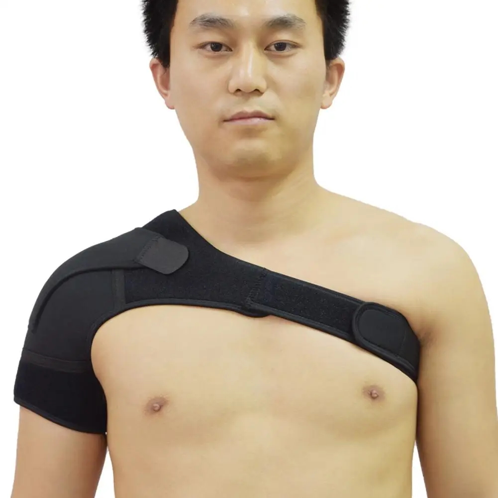New Unisex Adjustable Shoulder Brace Support For Injury Sprain Soreness