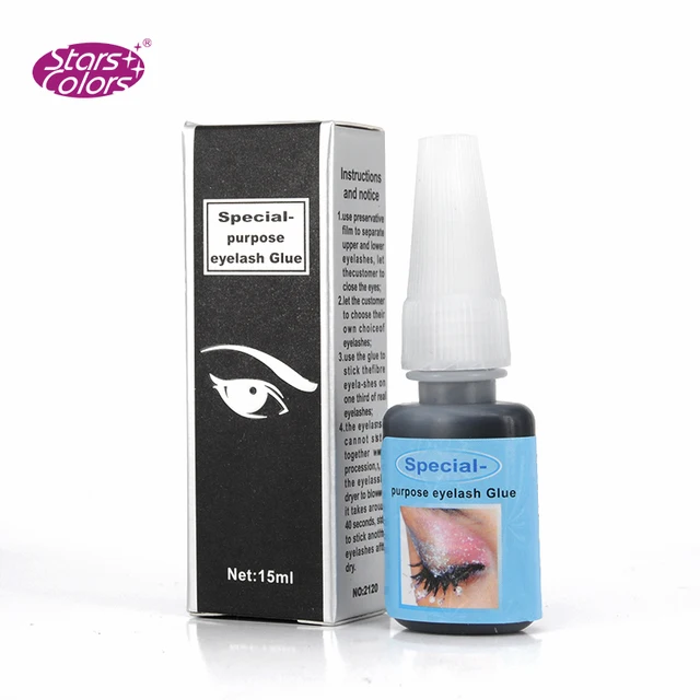 20 Bottles/lot No Toxic Low Stimulate With Odor Special purpose eyelash