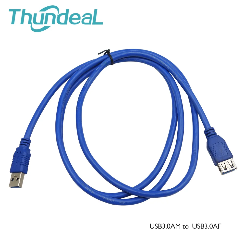 ThundeaL 1 5 м USB Кабель AM мужской и женский длинный удлинитель BM Micro B разъем для