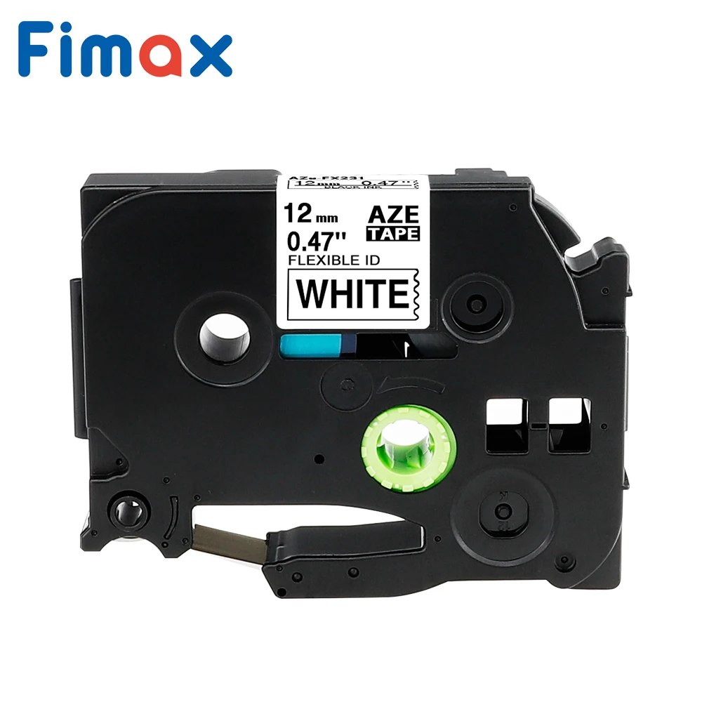 Fimax TZe FX231 Compatible Brother Flexible Tapes TZFX231 TZ FX231 .