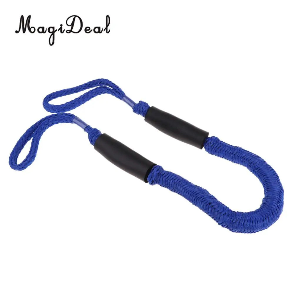 MagiDeal 5ft Stretch Bungee Dock Line Anchor Rope Mooring Cord Marine Boat Supplies - Strong, UV Protection & Durable
