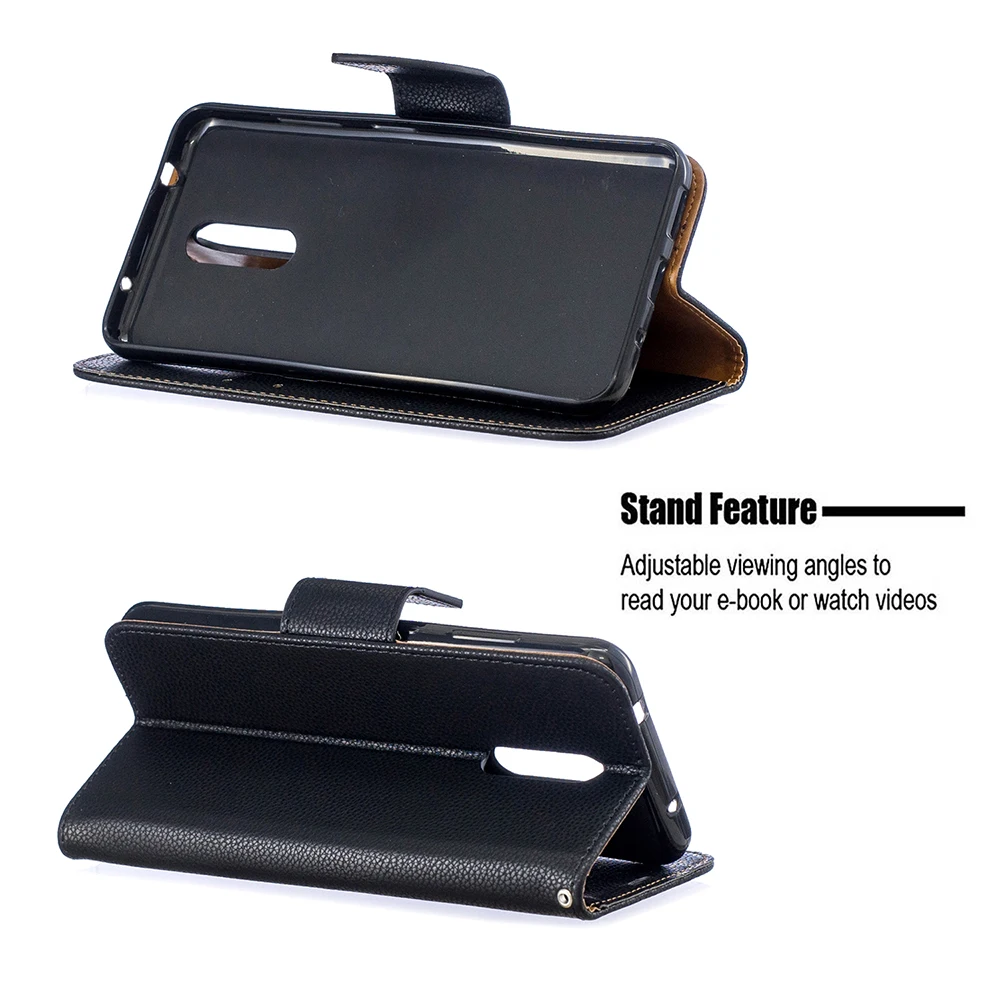 For Nokia 3.2 Case PU Leather Magnetic Closure Full Protection Book Wallet Flip with Card Slots Stand for Nokia 3.2 Phone Case For Nokia 3.2 Case PU Leather Magnetic Closure Full Protection Book Wallet Flip with Card Slots Stand for Nokia 3.2 Phone Case