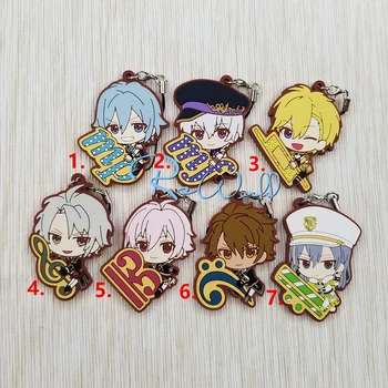 

IDOLiSH7 GAME Anime YOTSUBA TAMAKI OSAKA SOGO KUJO TENN Ryunosuke Tsunashi Yuki Rubber Keychain