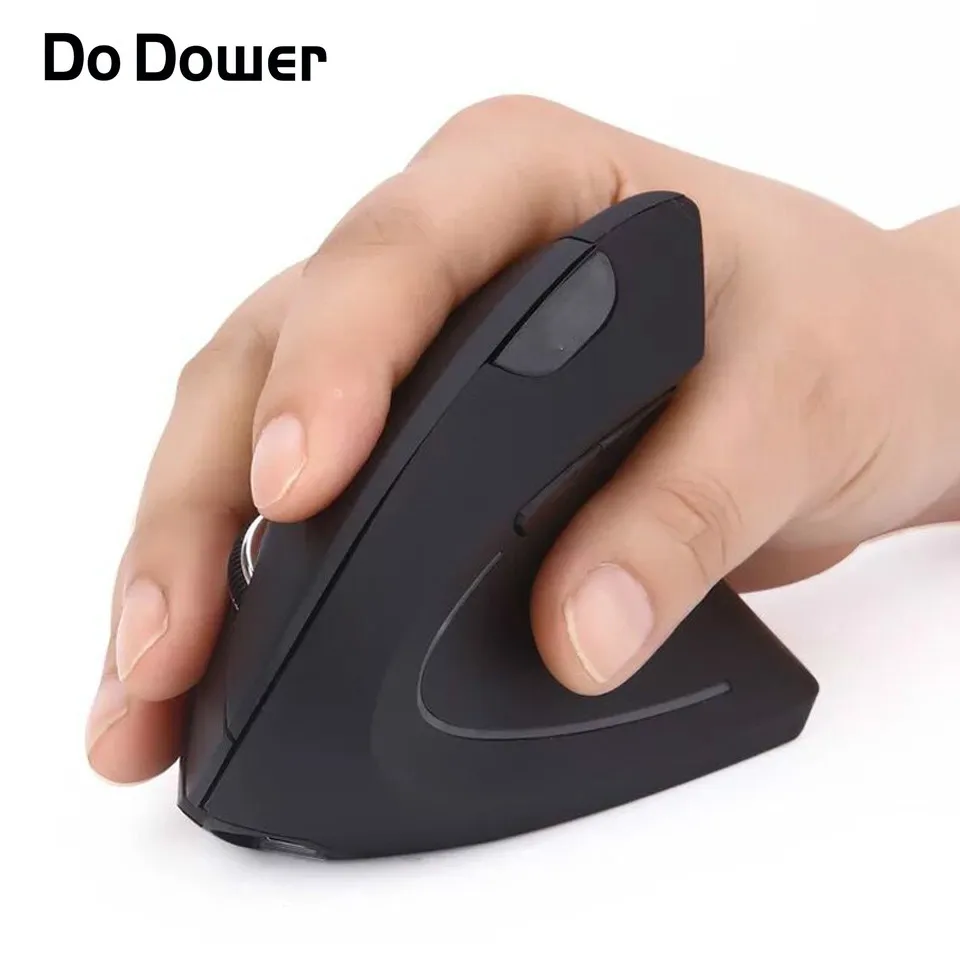Беспроводная Вертикальная оптическая мышь Do Dower Новые красочные легкие
