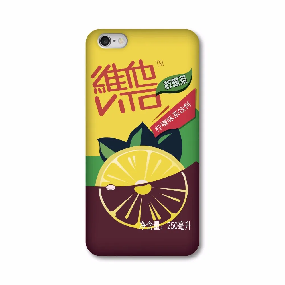 

For Apple Iphone 7 8 Plus X XS Cute Frosted Drop-resistant Mobile Phone Shell Meiji Drinks Series Cartoon