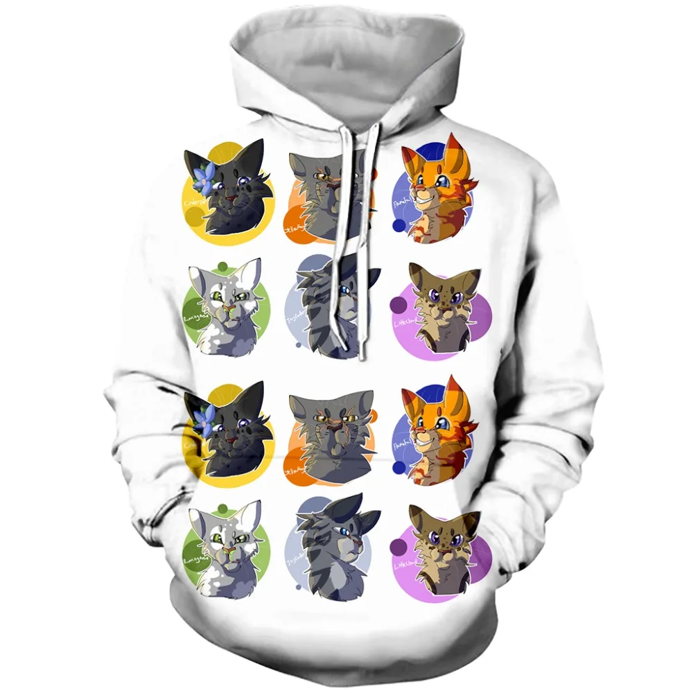 2019 New Fashion Cat warriors destiny erin hunter shading 3d Printed Hoodie For Women Men Hoodies/Sweatshirt Tee Tops 2019 New Fashion Cat warriors destiny erin hunter shading 3d Printed Hoodie For Women Men Hoodies/Sweatshirt Tee Tops