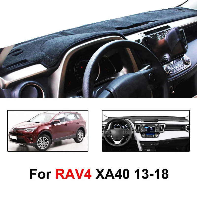 Для Toyota RAV4 2013 приборная панель коврик для приборной панели анти-грязный коврик ковер солнцезащитный козырек автомобильные аксессуары