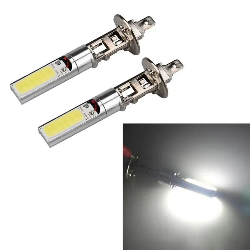 

Car LED Fog Light H1/H3 COB 10W High Power Fog Light Anti-Fog Light Lamp Super strong range COB chip lights