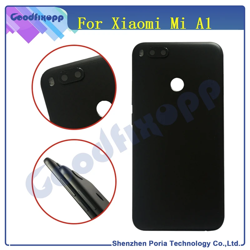 

For Xiaomi Mi A1 Battery Back Cover Metal Phone Housings Rear Cover For Xiaomi Mi 5X A1 Replacement Parts For Xiaomi MiA1 Case
