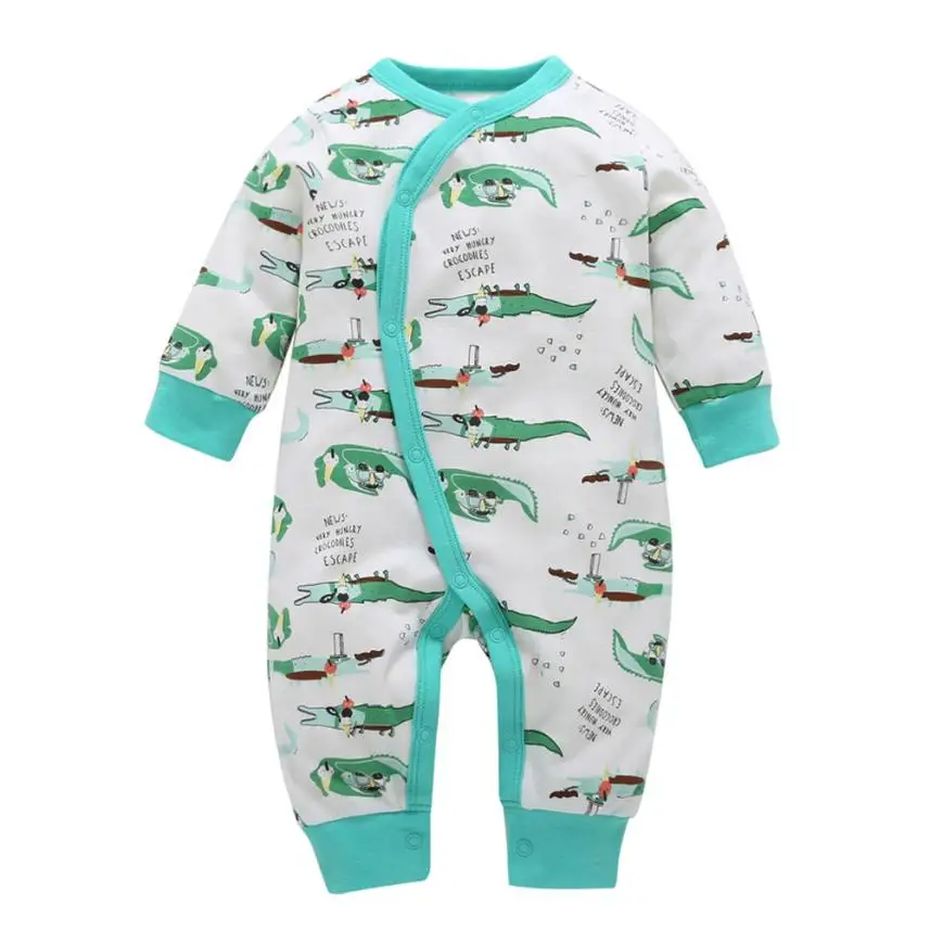 6M-18M Baby boy Rompers clothes long sleeved coveralls for newborns Boy Girl Polar Fleece baby Clothing for AutumnWinter