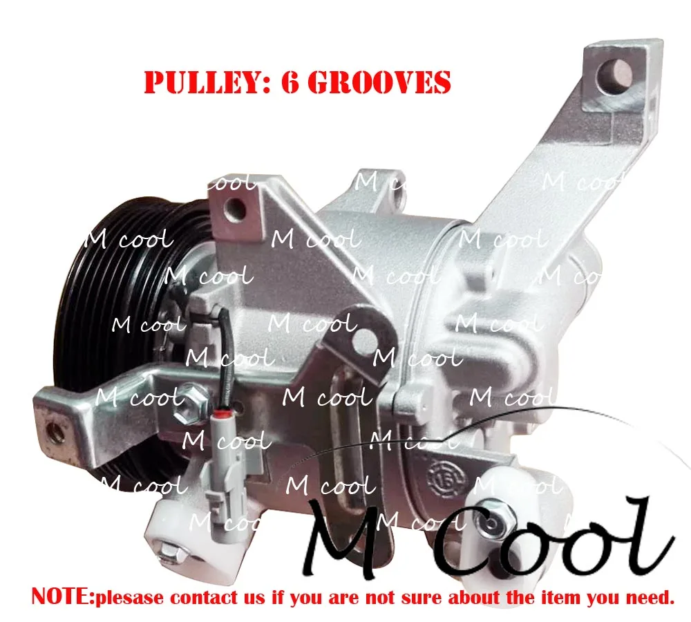 

PV6 DKV-10Z Auto A/C AC Compressor For Subaru Impreza 2.5L 2012-2015 60-03622NA 682895530079 73111FJ000 Z0014247B Z0014247A