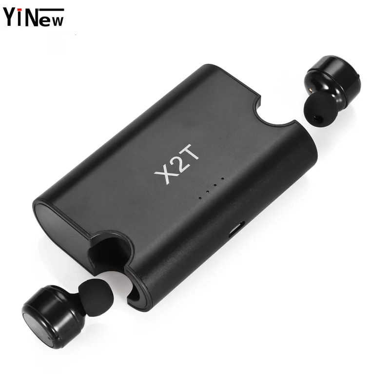 X2T TWS наушники Беспроводная Bluetooth гарнитура бас стерео портативные HIFI супер