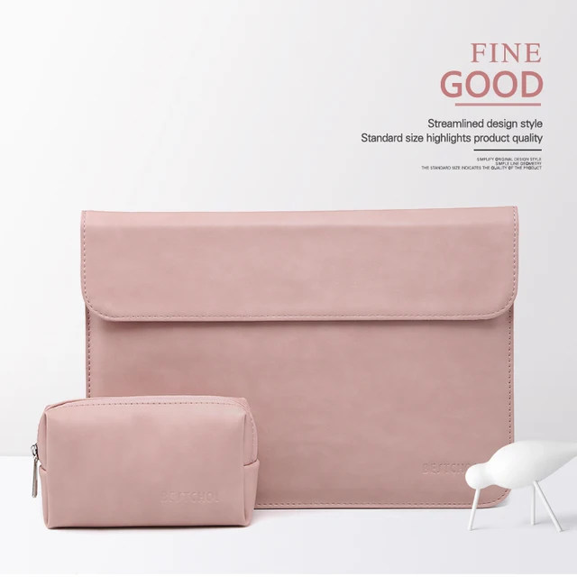 Best Offers BESTCHOI Horizontal Laptop Tablet Sleeve Bag for Microsoft Surface Pro 4 3 Case Women Men Waterproof 12 inch Laptop Cover