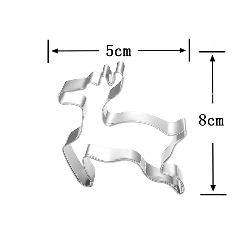 1pcs patisserie reposteria Kitchen Bakeware Christmas series Metal Cookie Cutter Fondant Cake Decor Tool Biscuit Pastry Mould cookie cutter baking mold cookie mould fondant cutter baking decorating tools cookie maker press kit pastry cutter