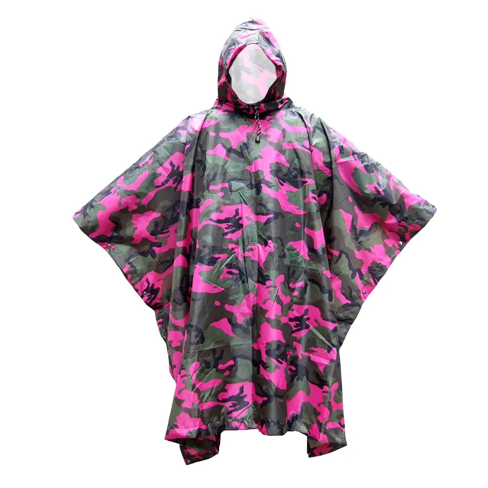 3 in 1 Multifunctional Raincoat Outdoor Travel Rain Poncho Backpack