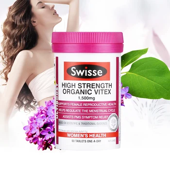 

Australia Swisse Organic Vitex Support Female Women Reproductive Health Menstrual Cycle Regulation PMS Menopause Symptom Relief