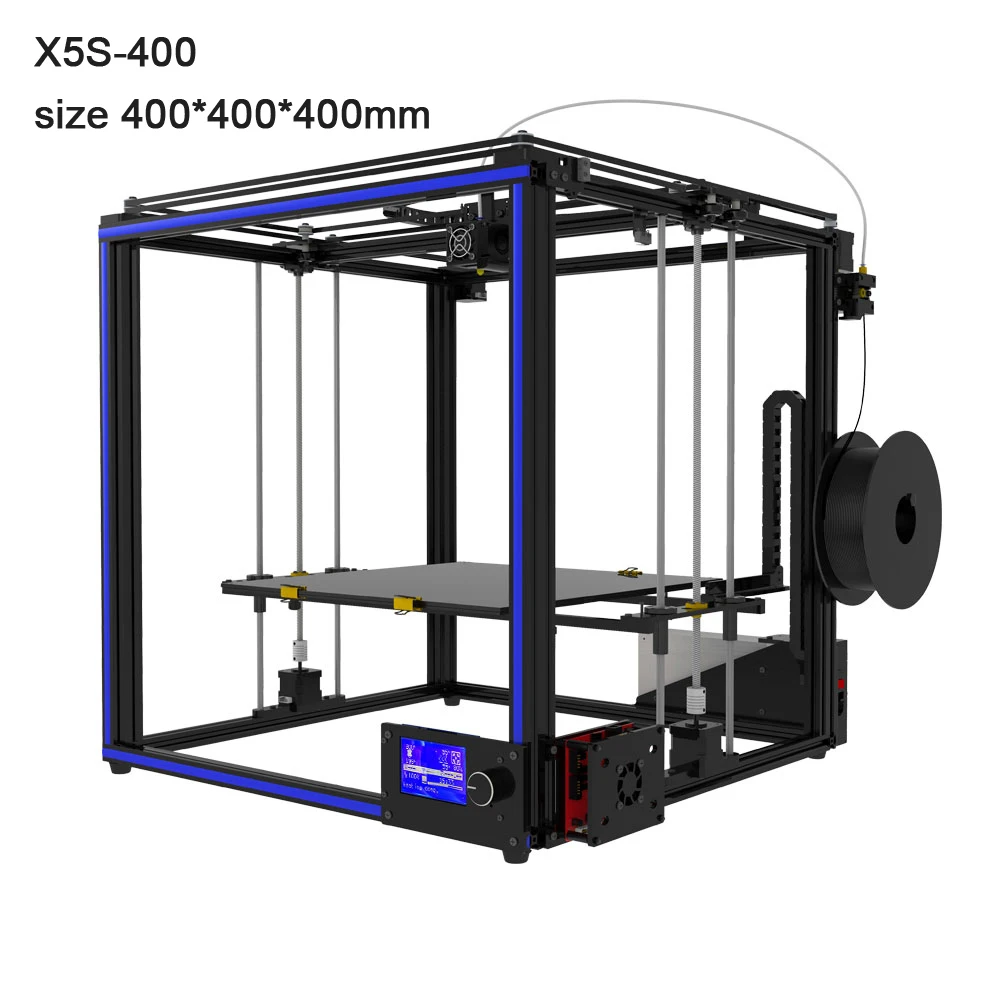 Free Tronxy X5S-400 3D Printer Large size 400*400*400mm heatbed High precision 3d printing Free Tronxy X5S-400 3D Printer Large size 400*400*400mm heatbed High precision 3d printing