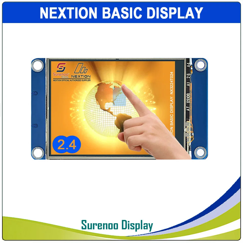 2," NX3224T024 Nextion Basic HMI Smart USART UART серийный резистивный сенсорный TFT ЖК-модуль панель дисплея для Arduino RaspBerry Pi