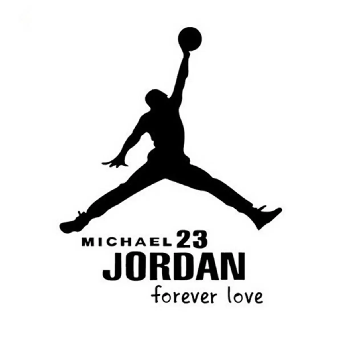 NBA Air Jordan Car Window Truck Auto Wall Home Vinyl Sticker Decor Giftin Car Stickers from